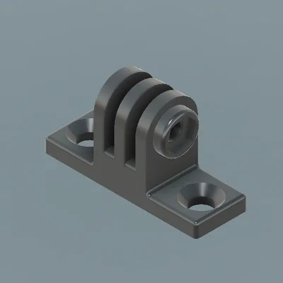 Đế gắn máy quay hành trình GoPro (Gopro mount) bền chắc dễ in 3D