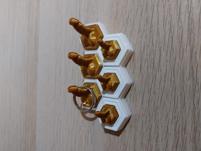 Móc “dick” cho Honeycomb Storage Wall (HSW) - Image 1