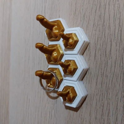 Móc “dick” cho Honeycomb Storage Wall (HSW)