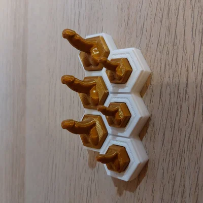 Móc “dick” cho Honeycomb Storage Wall (HSW)
