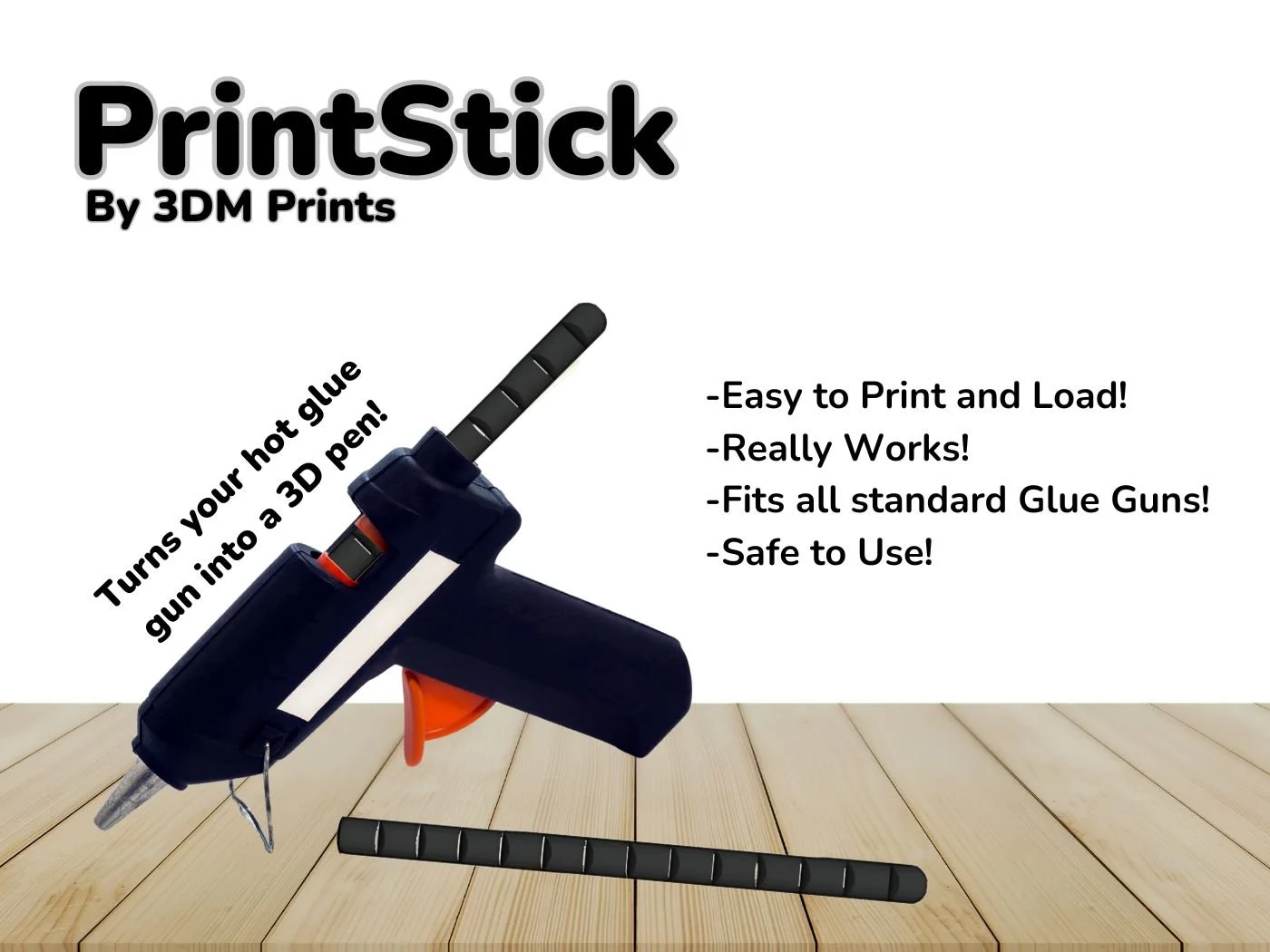 PrintStick - Biến súng bắn keo thành bút vẽ 3D sáng tạo 1
