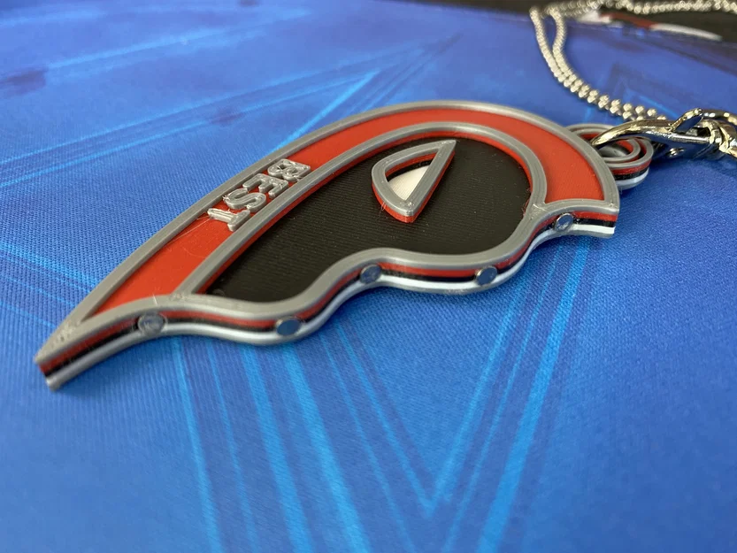 Móc khóa mặt dây chuyền trái tim vỡ Deadpool Wolverine - Image 6