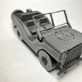 Willy's Jeep in-place (Print-In-Place) – Kính chắn gió gập được - Thumbnail 2