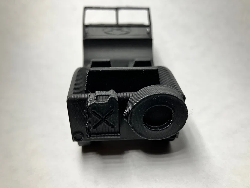 Willy's Jeep in-place (Print-In-Place) – Kính chắn gió gập được - Image 4
