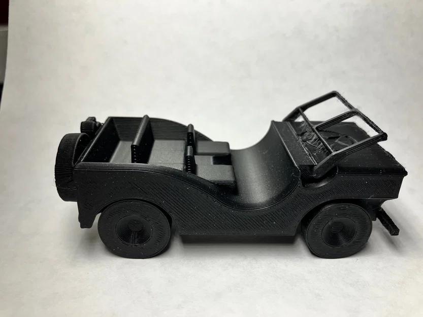 Willy's Jeep in-place (Print-In-Place) – Kính chắn gió gập được - Image 6