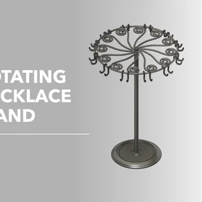 Giá treo vòng cổ xoay (Rotating Necklace Stand)