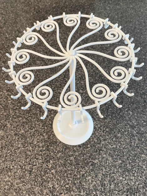 Giá treo vòng cổ xoay (Rotating Necklace Stand) - Image 2