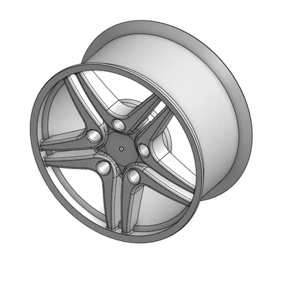 Vành bánh xe (Tire Rim) – Mẫu in 3D chính xác