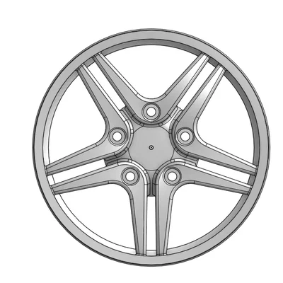 Vành bánh xe (Tire Rim) – Mẫu in 3D chính xác