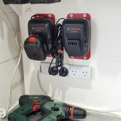 Giá treo pin Bosch 18V PowerForAll gắn tường