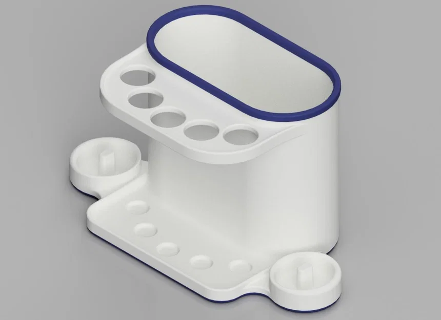 Khay đựng bàn chải đánh răng đa năng cho gia đình (Oral-B compatible) - Image 1