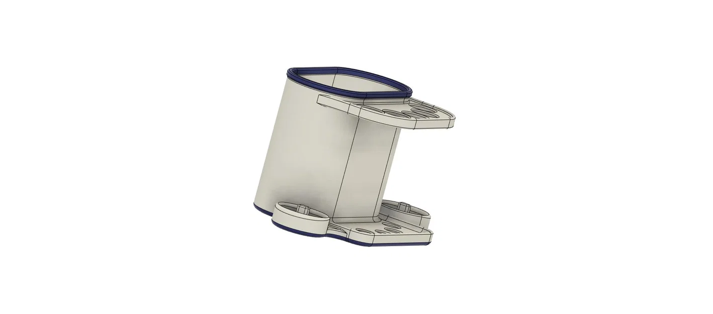 Khay đựng bàn chải đánh răng đa năng cho gia đình (Oral-B compatible) - Image 3