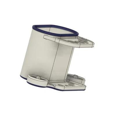 Khay đựng bàn chải đánh răng đa năng cho gia đình (Oral-B compatible)