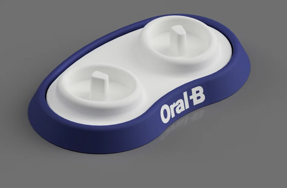 Đế giữ bàn chải điện Oral-B thiết kế thông minh, in 3D đơn giản - Image 1