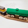 Toa bồn tàu đồ chơi tương thích BRIO / IKEA (Toy Train Tank Car) - Thumbnail 2