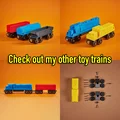 Toa bồn tàu đồ chơi tương thích BRIO / IKEA (Toy Train Tank Car) - Thumbnail 3