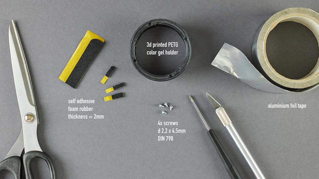 Giá đỡ gel softbox cho Godox AD300 Pro (tương thích filter AK-R1) - Image 3