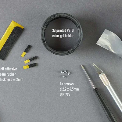 Giá đỡ gel softbox cho Godox AD300 Pro (tương thích filter AK-R1)