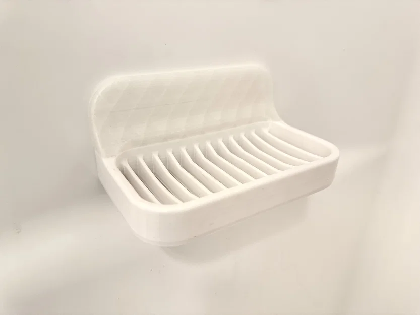 Khay đựng xà phòng gắn tường 3D cỡ lớn - Thiết kế tiện dụng - Image 2