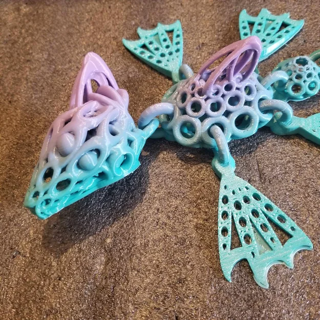 Shakaworld3d Baby Sea Turtle Dragon – Rồng Rùa Biển Baby Print-in-Place - Image 11