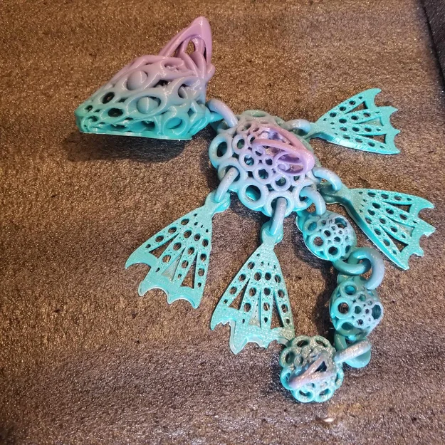 Shakaworld3d Baby Sea Turtle Dragon – Rồng Rùa Biển Baby Print-in-Place - Image 14