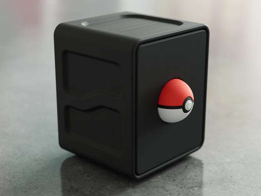 Hộp đựng thẻ Pokémon có chốt gài (vừa thẻ có sleeve & toploader) dạng module - Image 1