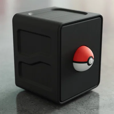 Hộp đựng thẻ Pokémon có chốt gài (vừa thẻ có sleeve & toploader) dạng module