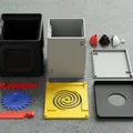 Hộp đựng thẻ Pokémon có chốt gài (vừa thẻ có sleeve & toploader) dạng module - Thumbnail 4