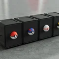 Hộp đựng thẻ Pokémon có chốt gài (vừa thẻ có sleeve & toploader) dạng module - Thumbnail 7