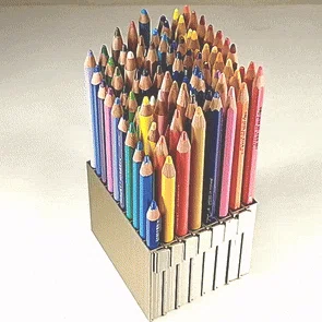 Khay Đựng Bút Chì Màu Mở Rộng (Expanding Colored Pencil Caddy)