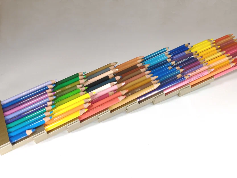Khay Đựng Bút Chì Màu Mở Rộng (Expanding Colored Pencil Caddy) - Image 4