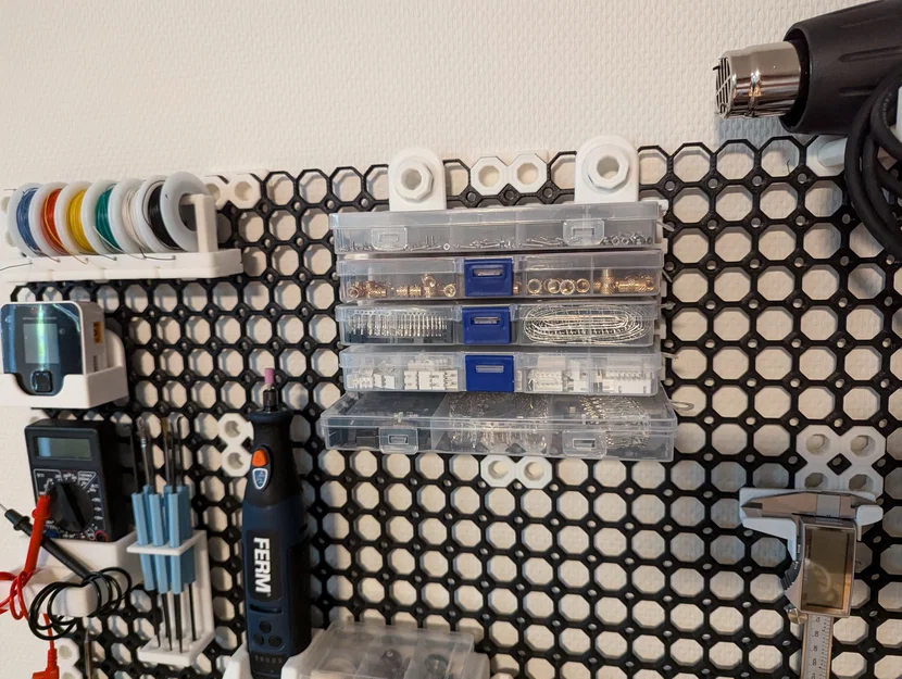 Giá đỡ hộp linh kiện/phụ tùng nhỏ cho Multiboard - Image 1