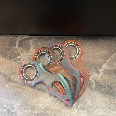 Móc khóa Keyrambit độc đáo kết hợp Spinner cho bạc đạn 6803