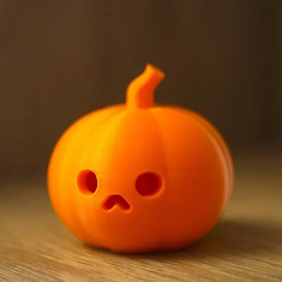 Bí Ngô Halloween Dễ Thương Đơn Giản