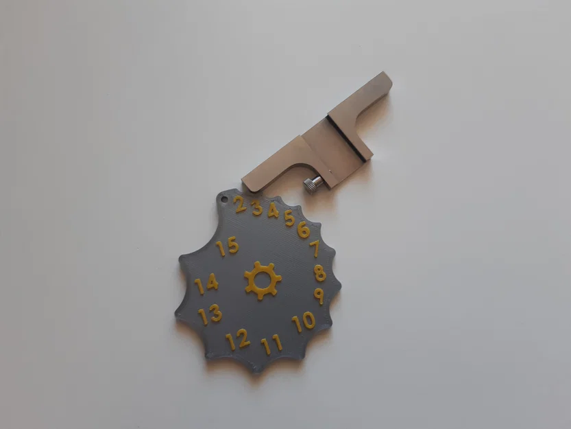 Thước đo bán kính (Radius Gauge) 2–15mm - Image 2