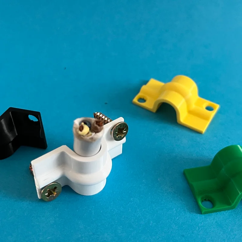 Kẹp giữ dây cáp dẹt 3D (Cable Clamp Flat) tiện lợi cho mọi không gian