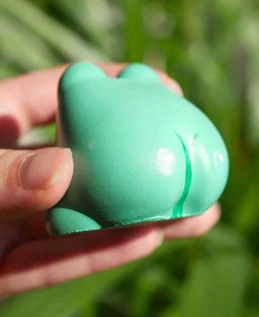 Mô hình ếch nhỏ Cute Simple Frog in 3D dễ thương - Image 2
