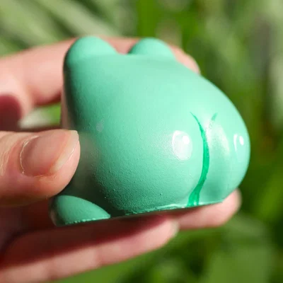 Mô hình ếch nhỏ Cute Simple Frog in 3D dễ thương