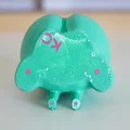 Mô hình ếch nhỏ Cute Simple Frog in 3D dễ thương - Thumbnail 5