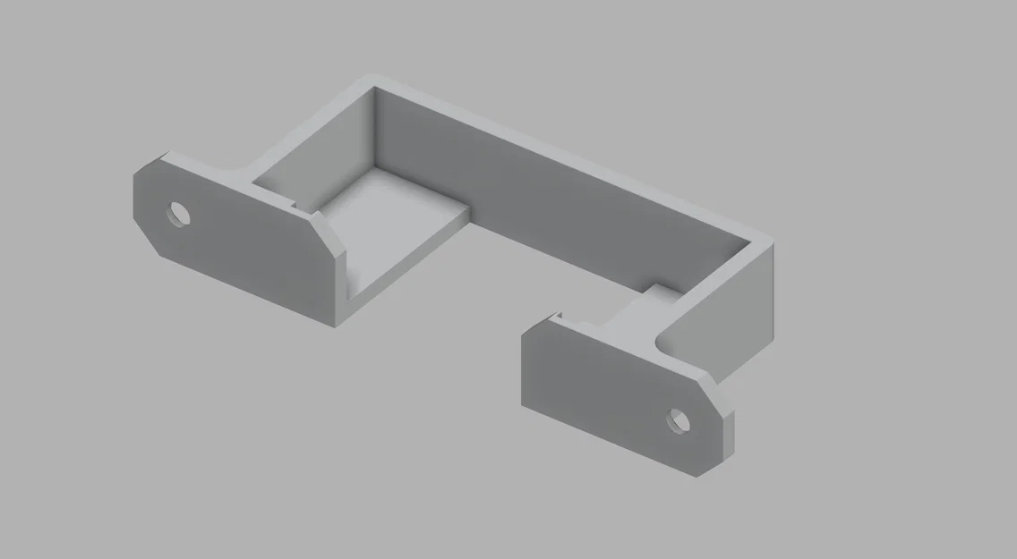 Giá treo cục nguồn Minisforum MS-01 gắn tường, dưới bàn gọn gàng - Image 1