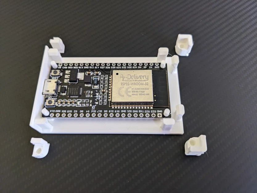 Giá đỡ AZDelivery ESP-32 dùng kẹp (clips) - Image 3