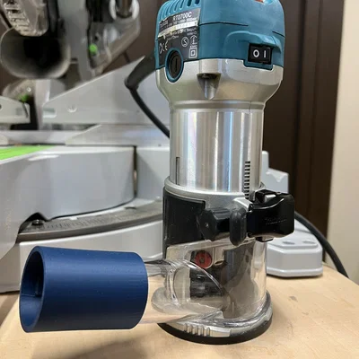 Đầu chuyển đổi hút bụi Makita RT0700 cho máy Festool