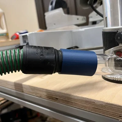 Đầu chuyển đổi hút bụi Makita RT0700 cho máy Festool