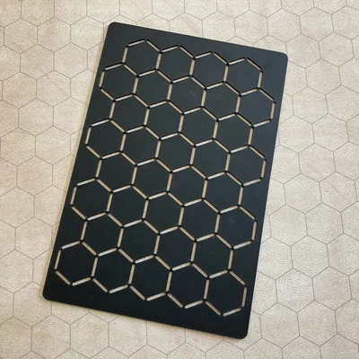 Stencil Lưới Hex (Hex Grid Stencil)
