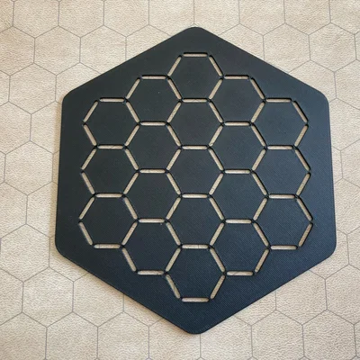 Stencil Lưới Hex (Hex Grid Stencil)