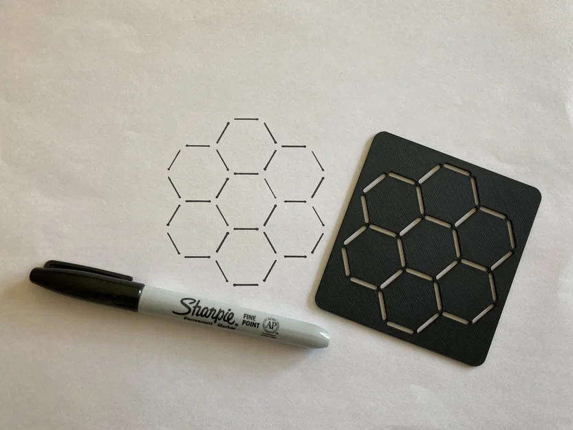 Stencil Lưới Hex (Hex Grid Stencil) - Image 5
