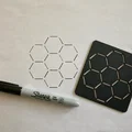 Stencil Lưới Hex (Hex Grid Stencil) - Thumbnail 5