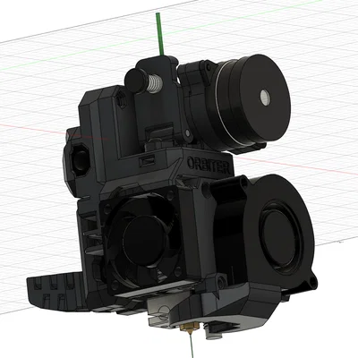 Orbiter Bear Mount (ngàm/mount cho Orbiter trên Prusa Bear)