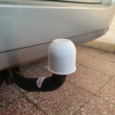 Nắp che đầu kéo xe ô tô (Hitch ball cover) - Bền, đẹp, dễ in 3D