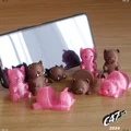 Piggy Set – Bộ Heo Mini & Boar (Phone Stand/Keyring/Earrings) - Thumbnail 1
